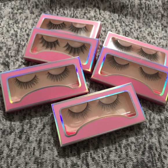 EyeLashes multi style . 6 sets in box with mascara wand and lash tweezers - Picture 4 of 7